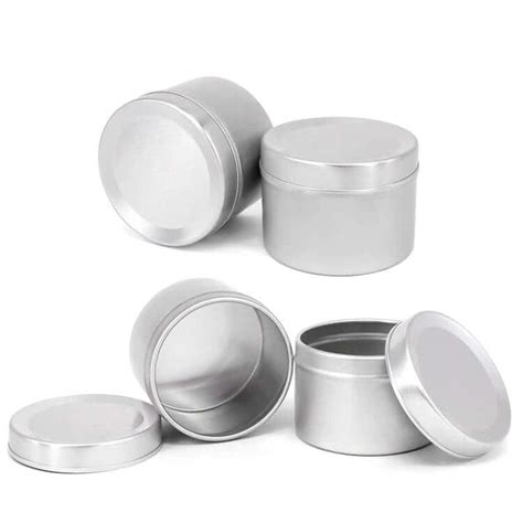 wholesale clear tin containers